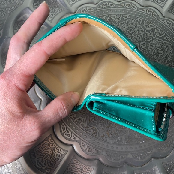 Coach Park Patent Medium Wallet - Picture 5 of 12